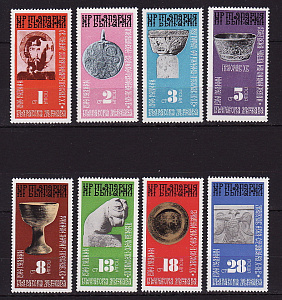 Болгария _, 1975, Музейные экспонаты, Ювелирные изделия, Иконы, 8 марок